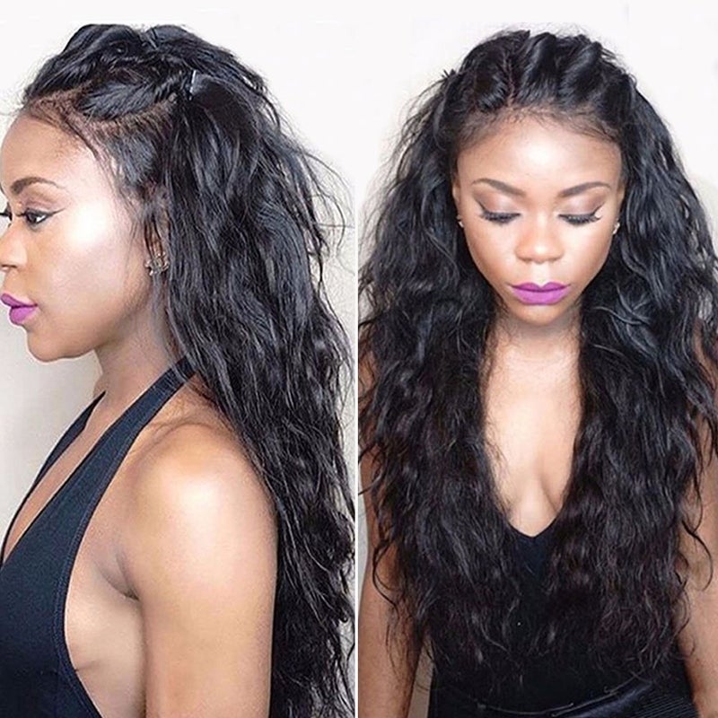 EIAKE Natural Curly Clip in Human Hair Extensions for Black Women Natural Wave Real Human Remy Hair Clip in Extension for African American Natural Hair Extensions Clip ins 7Pcs/Set 120Gram (20inch) - Image 1